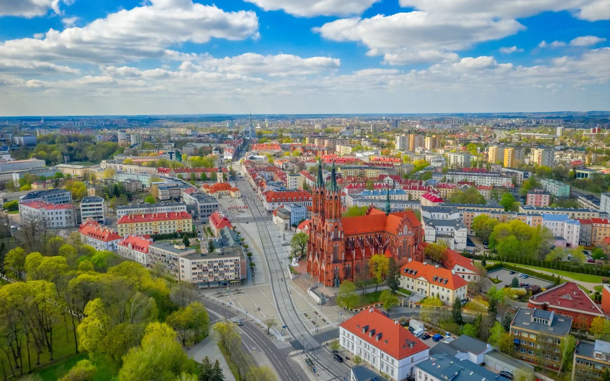 Czy Park Kościuszki, centrum i Rynek są wygodne z wózkiem?